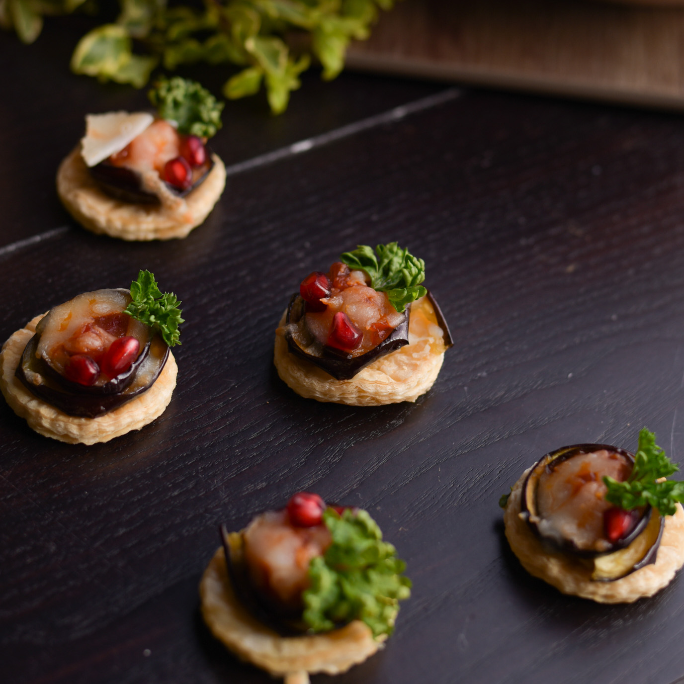 Eggplant Cheese Tart